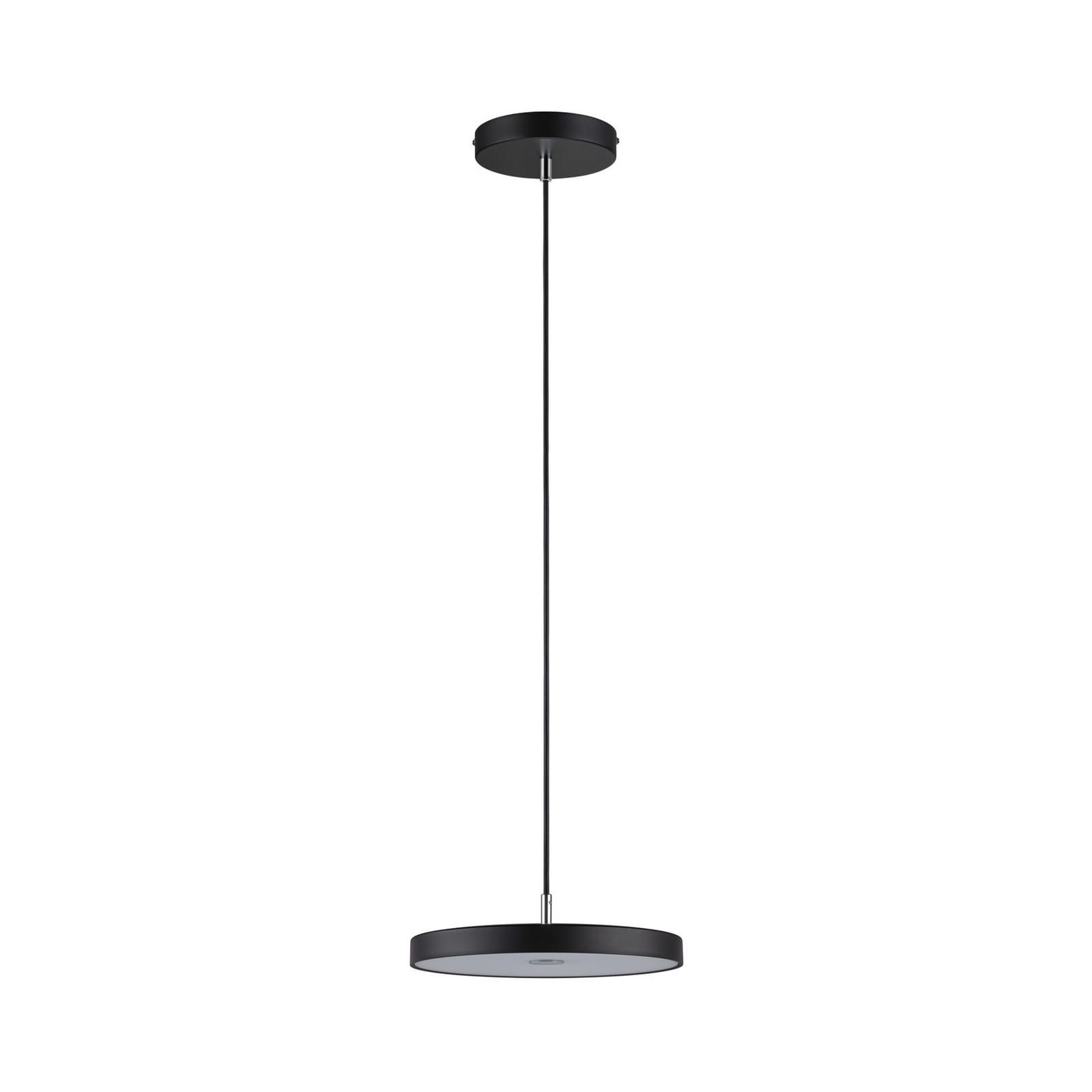 LED pendellampe Hildor svart matt dimbar forfra