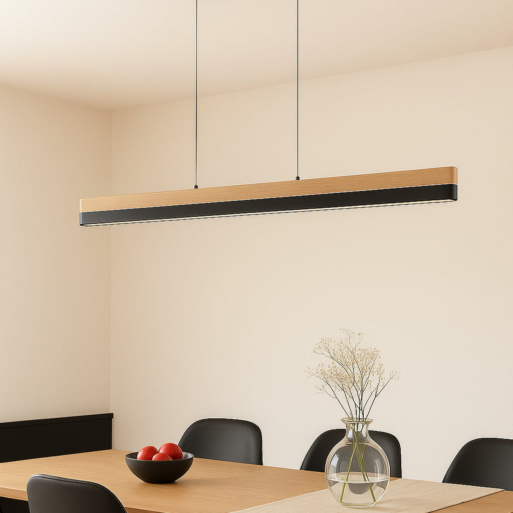 LED pendellampe Holven tre CCT dimbar 113 cm bakside