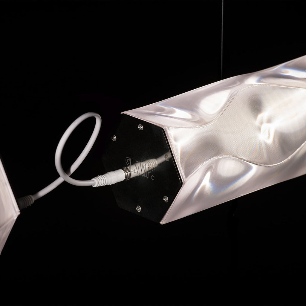 LED pendellampe Hugo Prisma 100 cm dimbar 25W sideprofil
