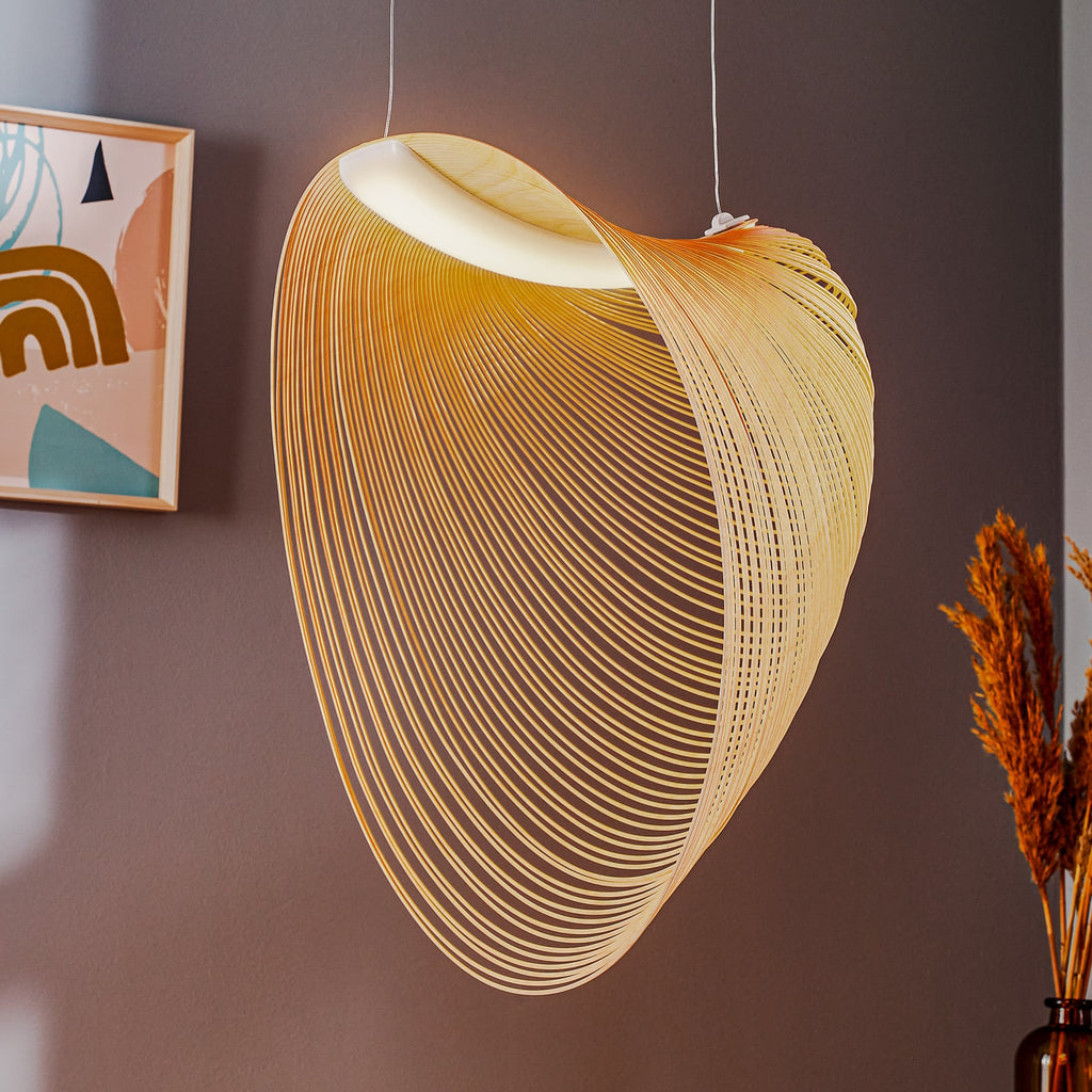 LED pendellampe Illan tre dimbar forfra