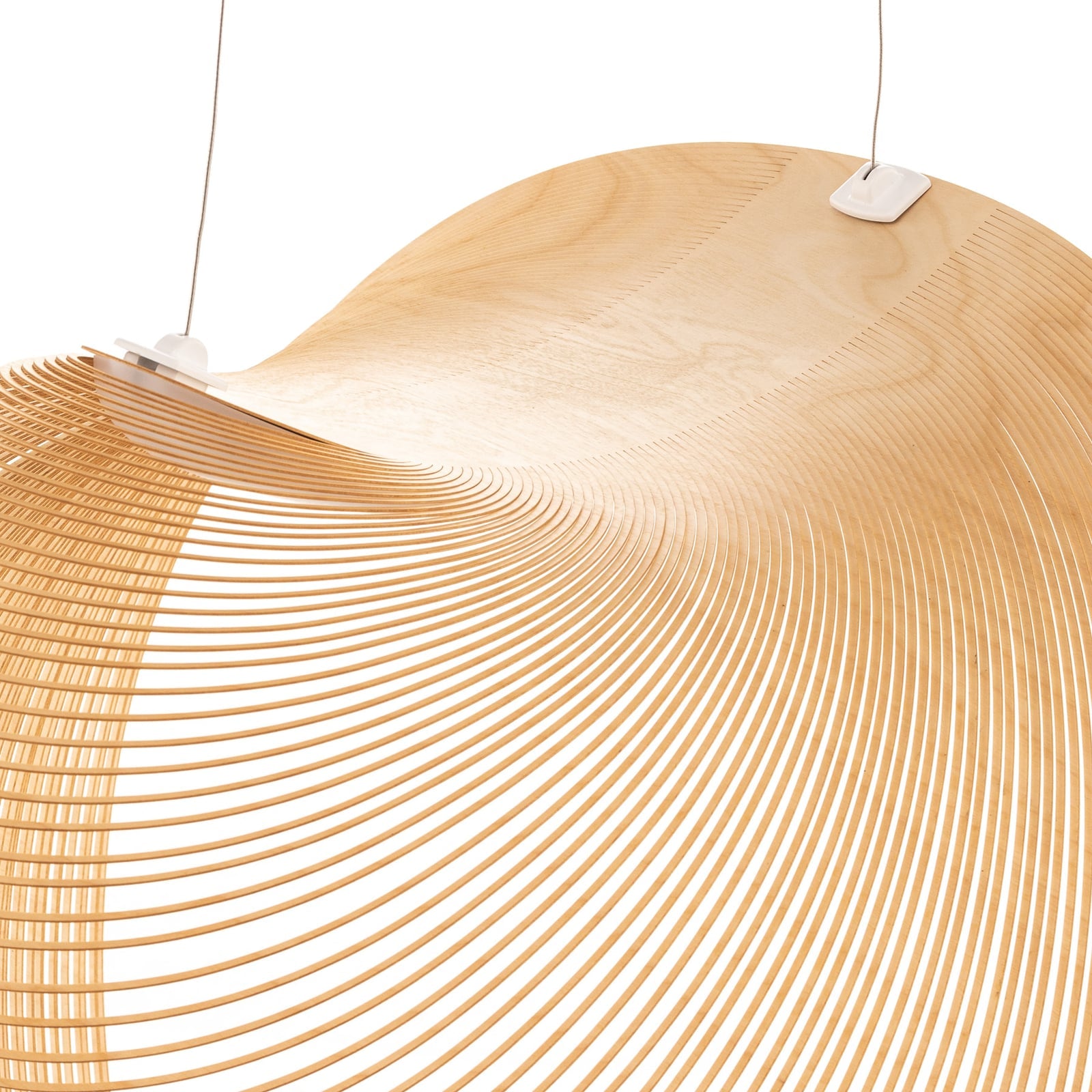 LED pendellampe Illan tre dimbar sett fra siden