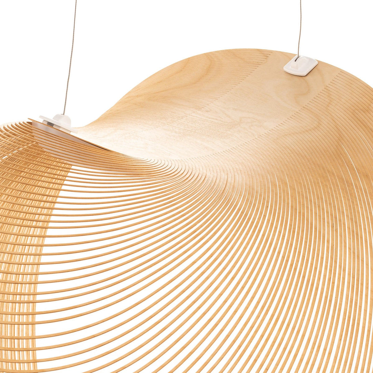 LED pendellampe Illan tre dimbar sett fra siden