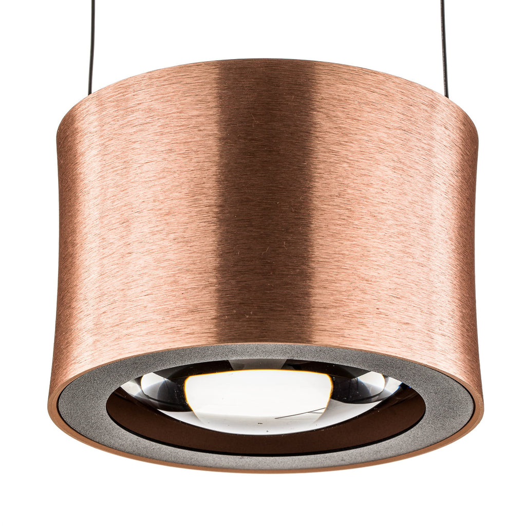 LED pendellampe Impulse 1-lys rosegull dimbar Ø16 cm oppheng