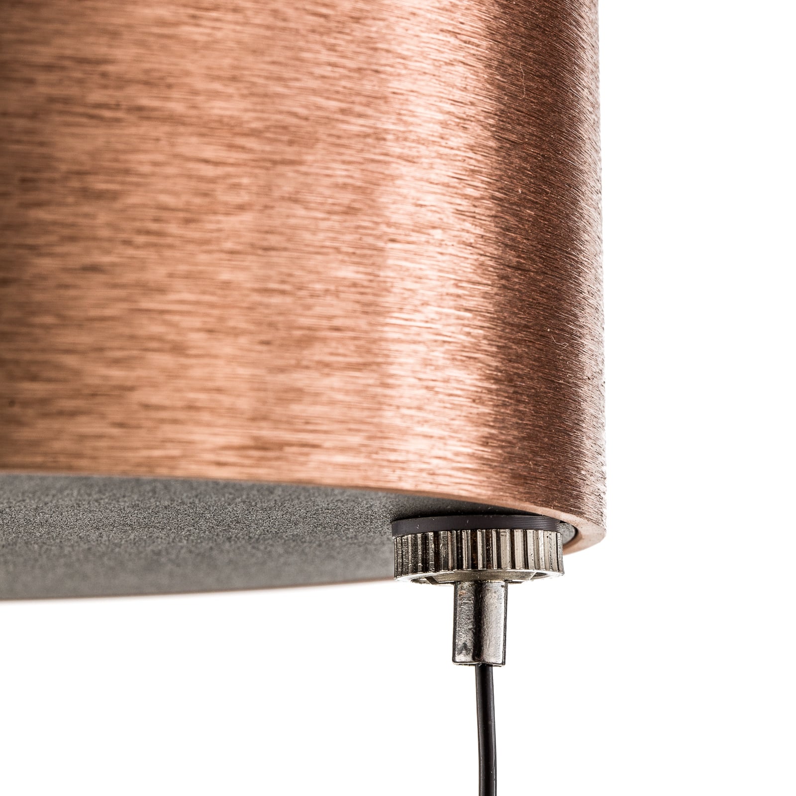 LED pendellampe Impulse 1-lys rosegull dimbar Ø16 cm lyseffekt