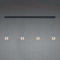 LED pendellampe Impulse Flex 4-lys rosé dimbar 48W forfra