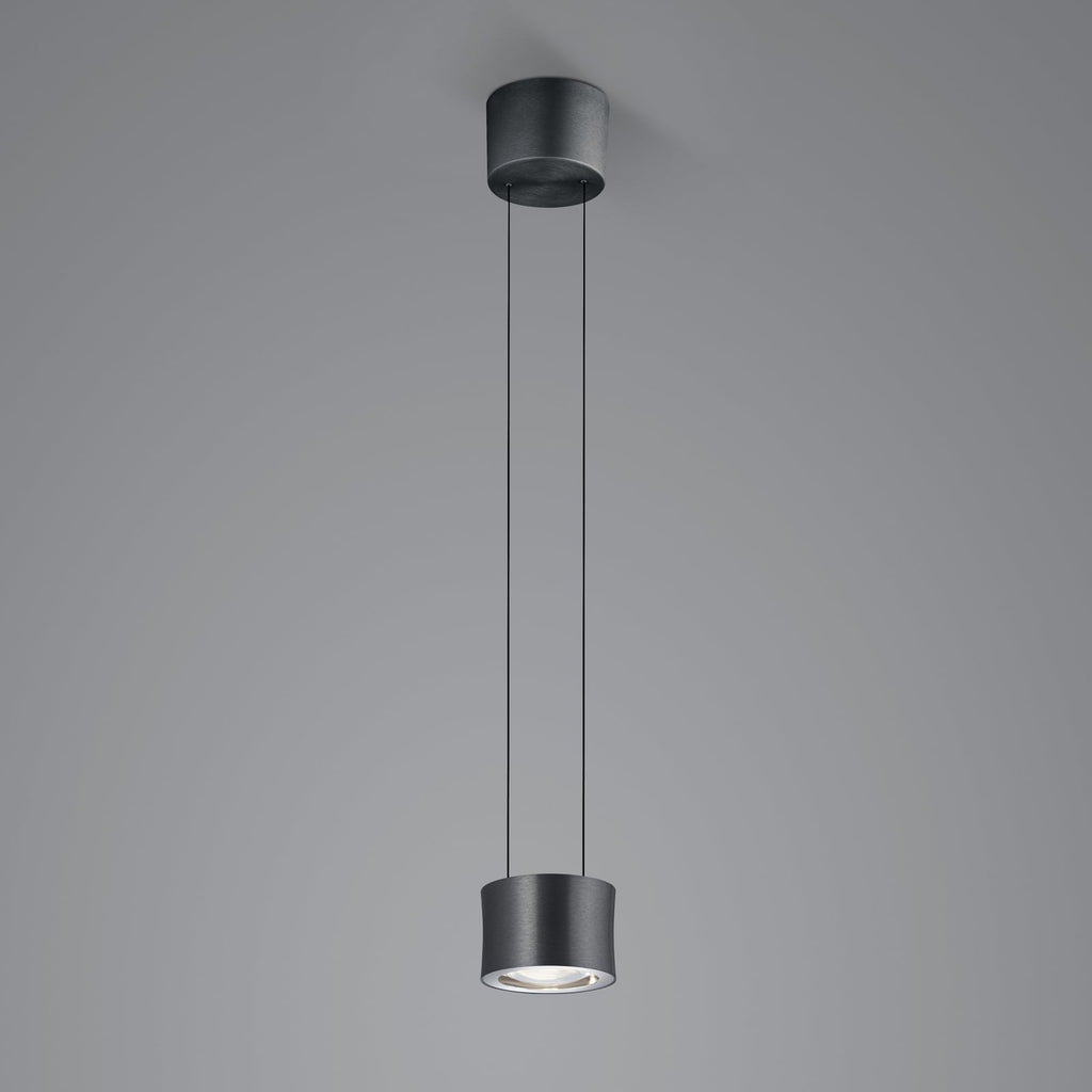 LED pendellampe Impulse Flex dimbar antrasitt Ø12 cm nærbilde