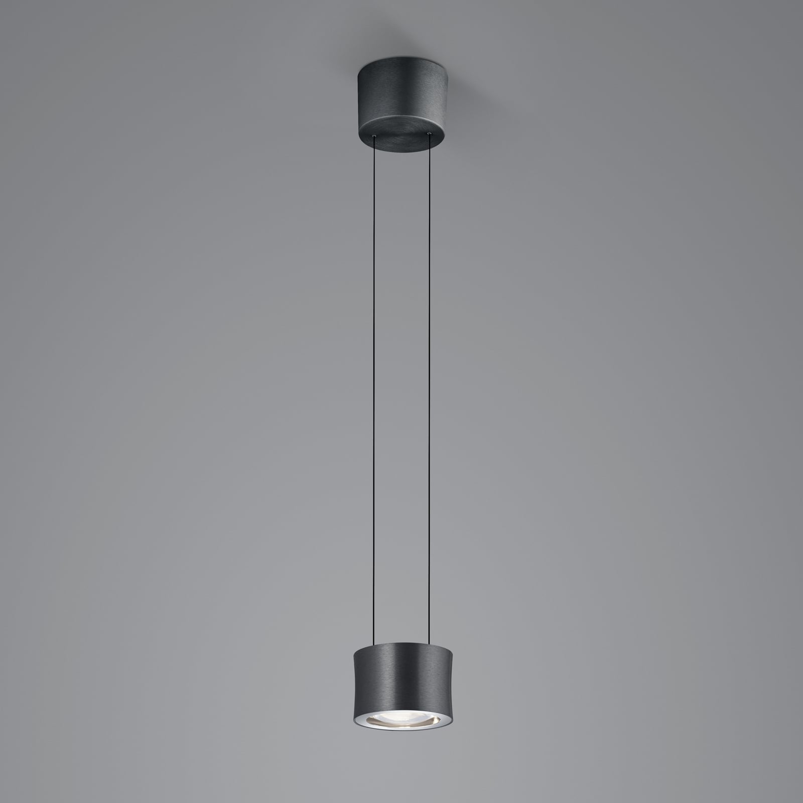 LED pendellampe Impulse Flex dimbar antrasitt Ø12 cm nærbilde