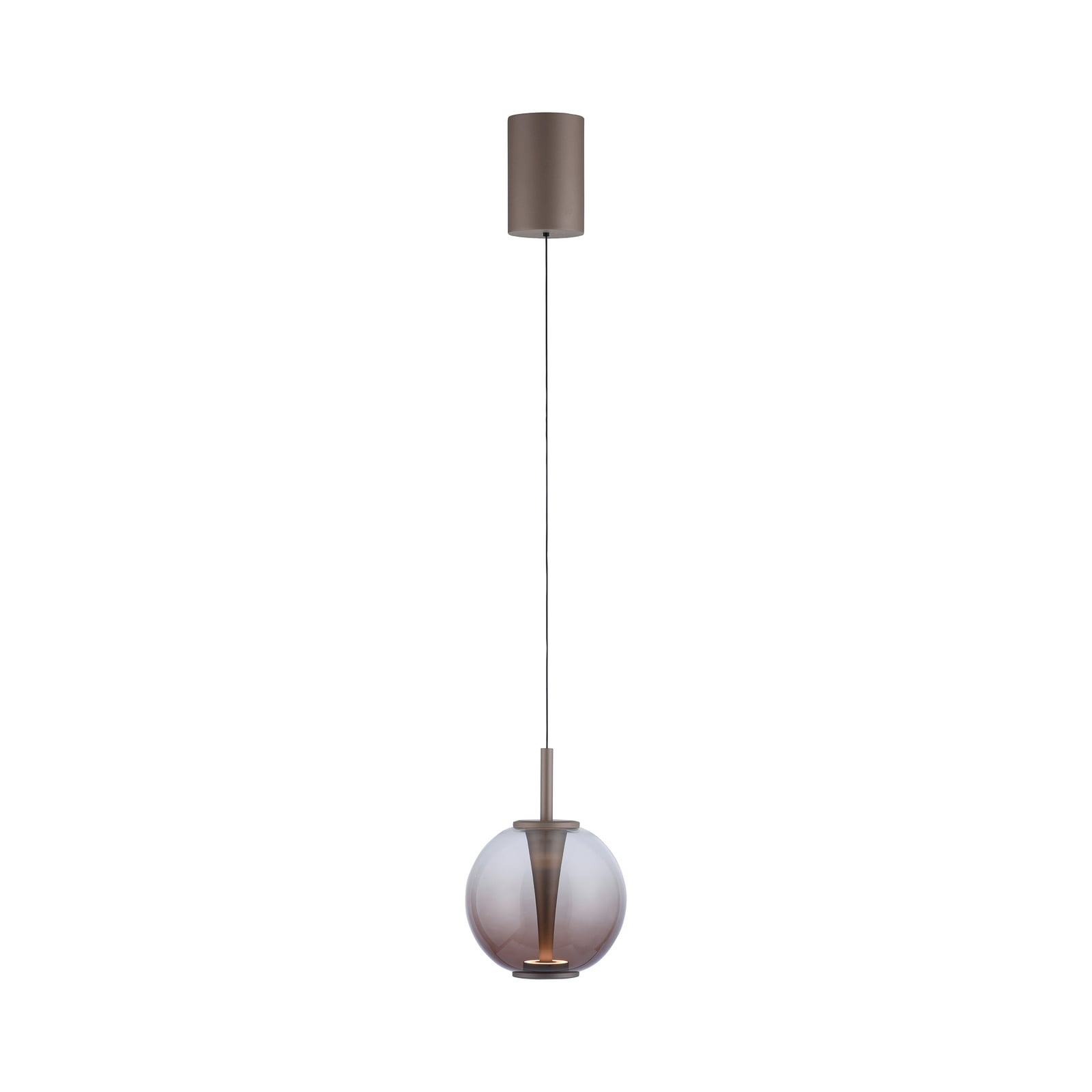 LED pendellampe Infinity bronse/amber bakside