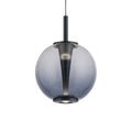 LED pendellampe Infinity glass Ø18 cm dimbar CCT fjernkontroll forfra