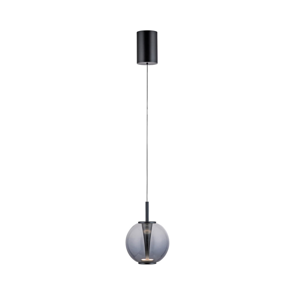 LED pendellampe Infinity glass Ø18 cm dimbar CCT fjernkontroll bakside