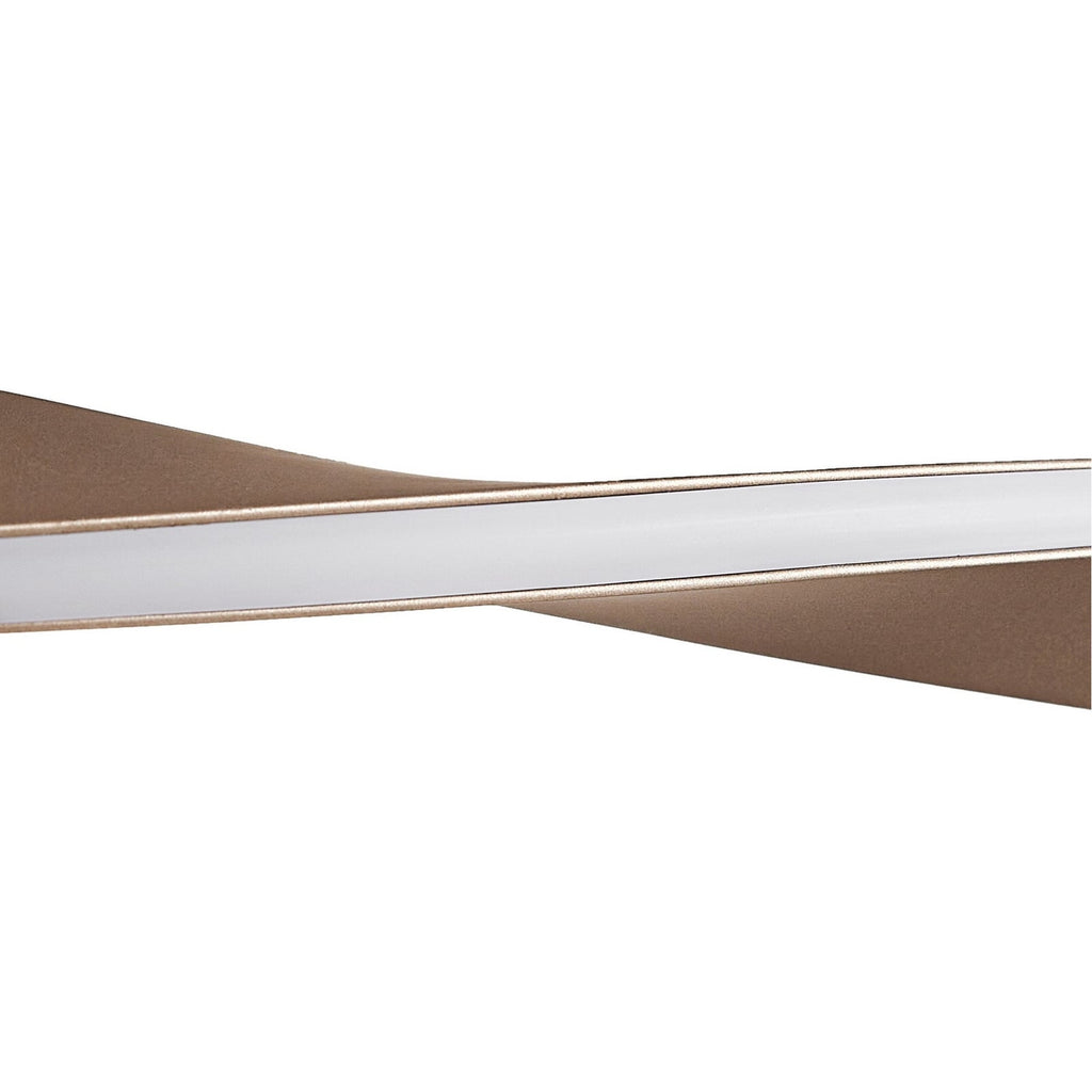 LED pendellampe Jaren svart/brun 100 cm lysfarge justering