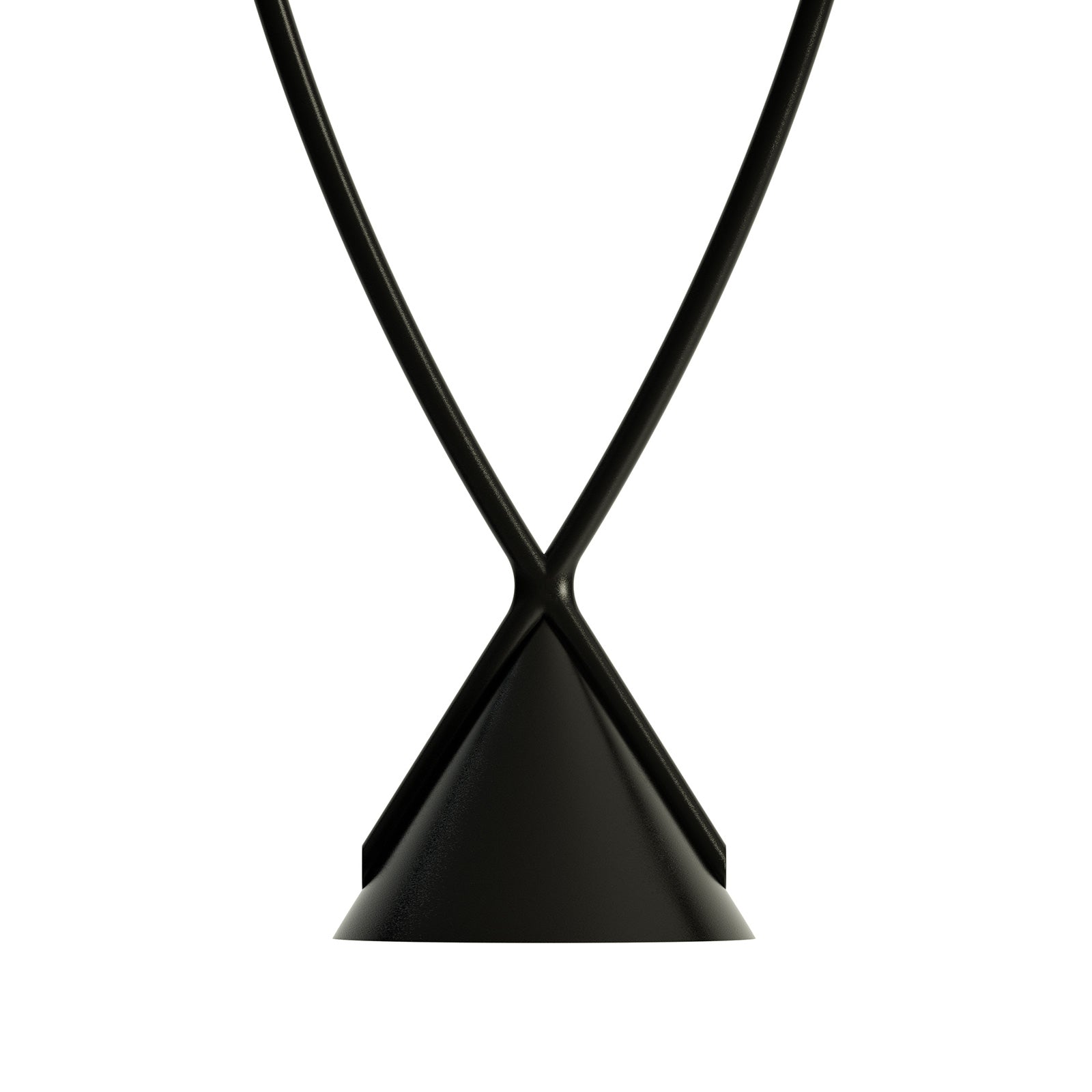 LED pendellampe Jewel 1-lys svart Ø9 cm side