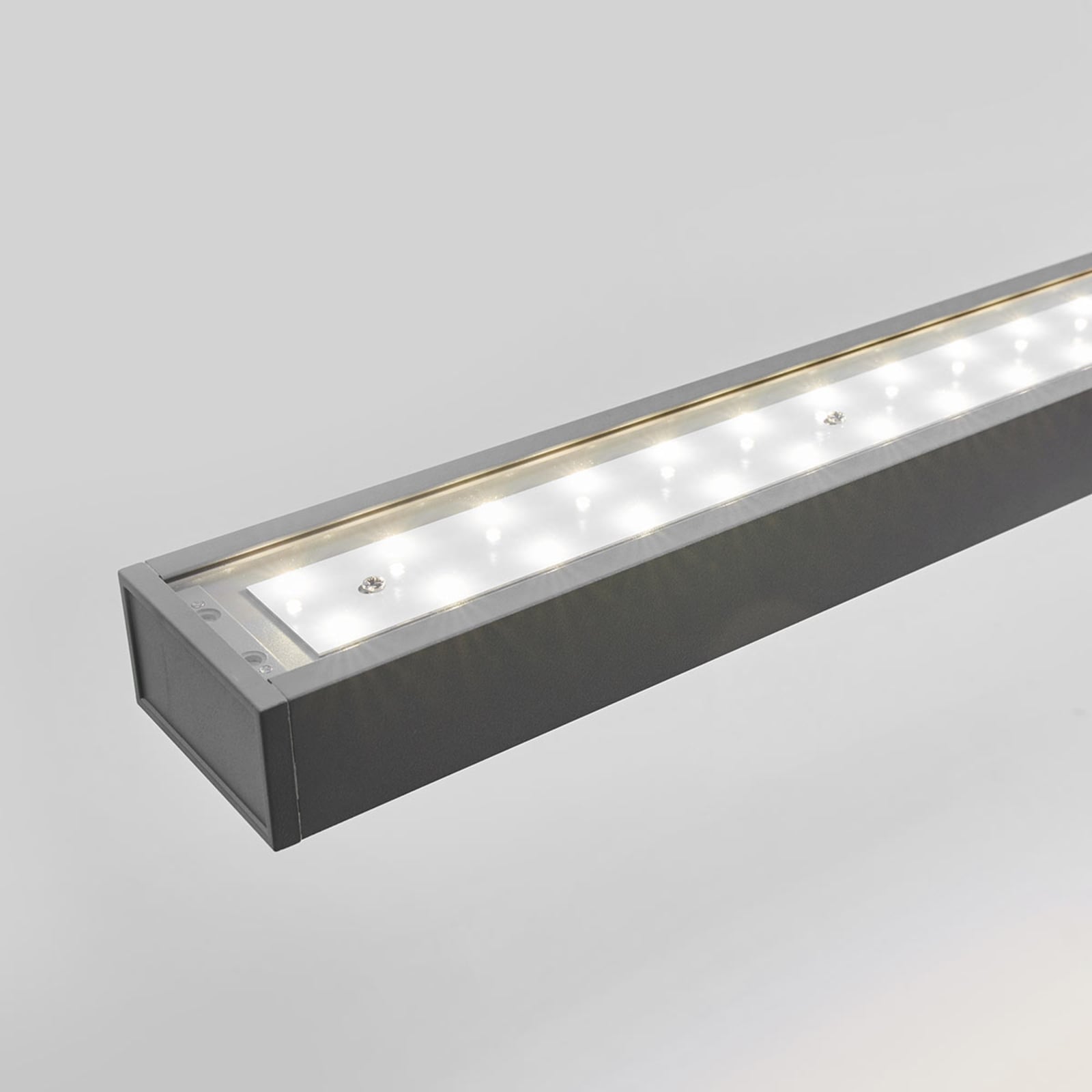 LED pendellampe Jolinda sølv nærbilde