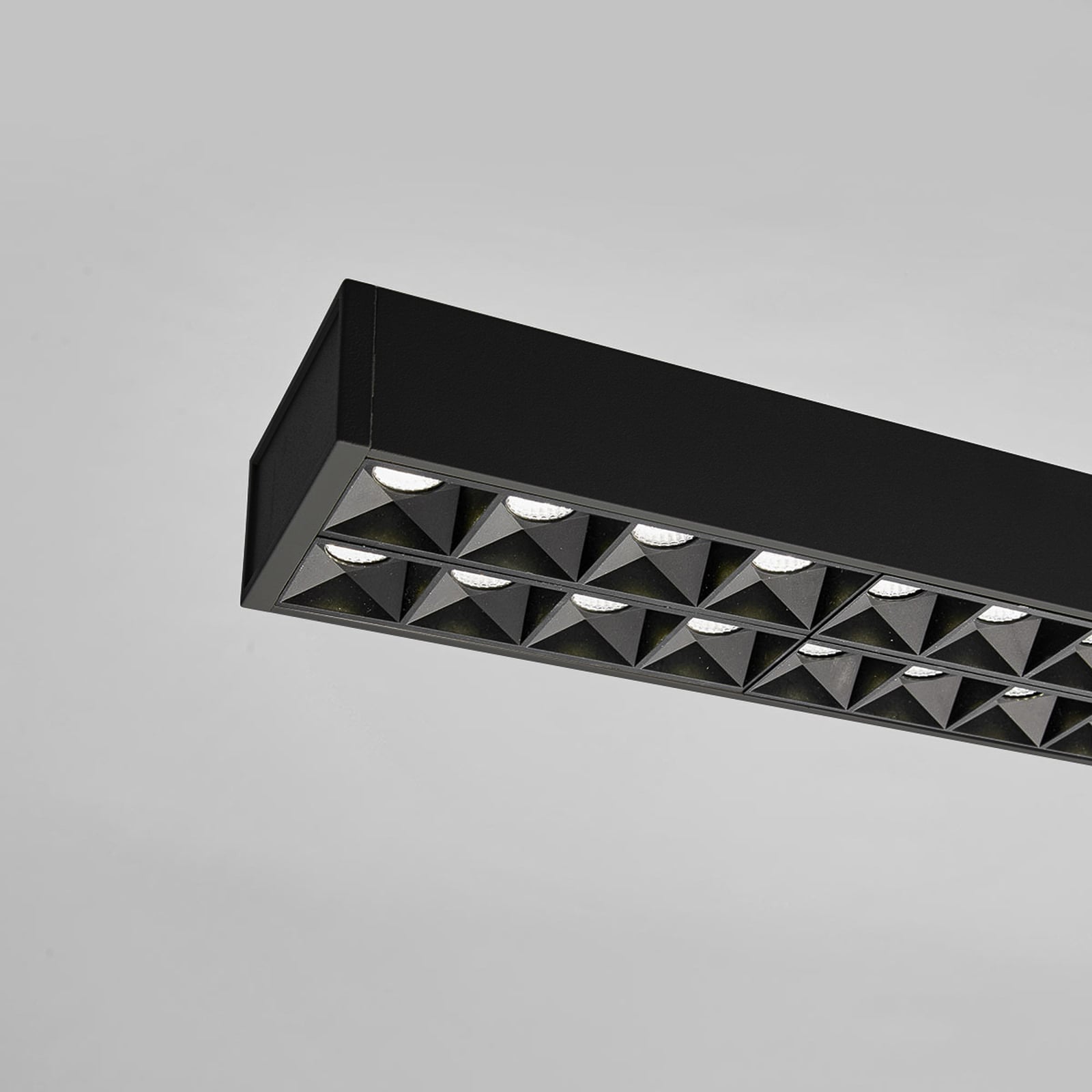 LED pendellampe Jolinda svart 118 cm nærbilde