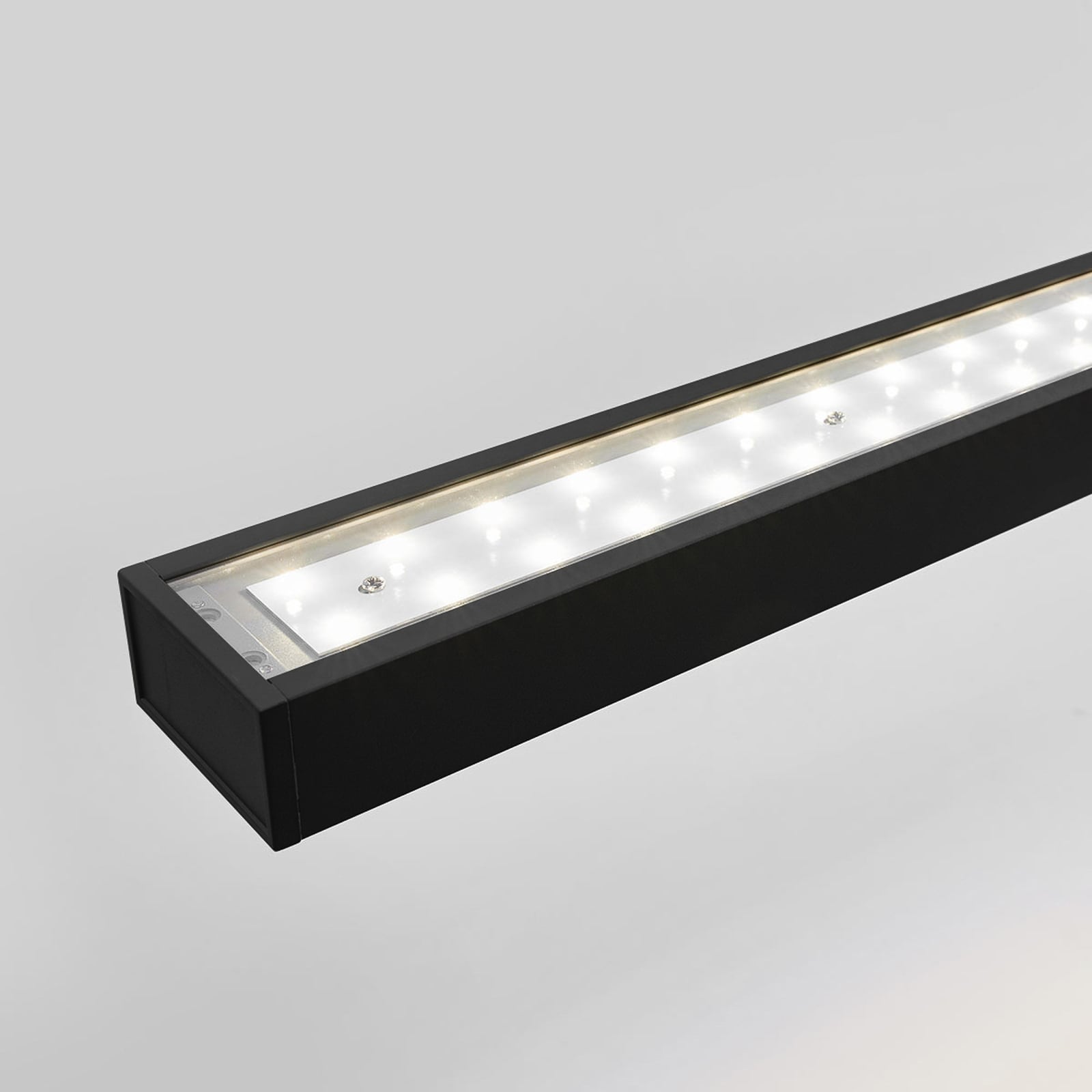 LED pendellampe Jolinda svart 118 cm oppheng