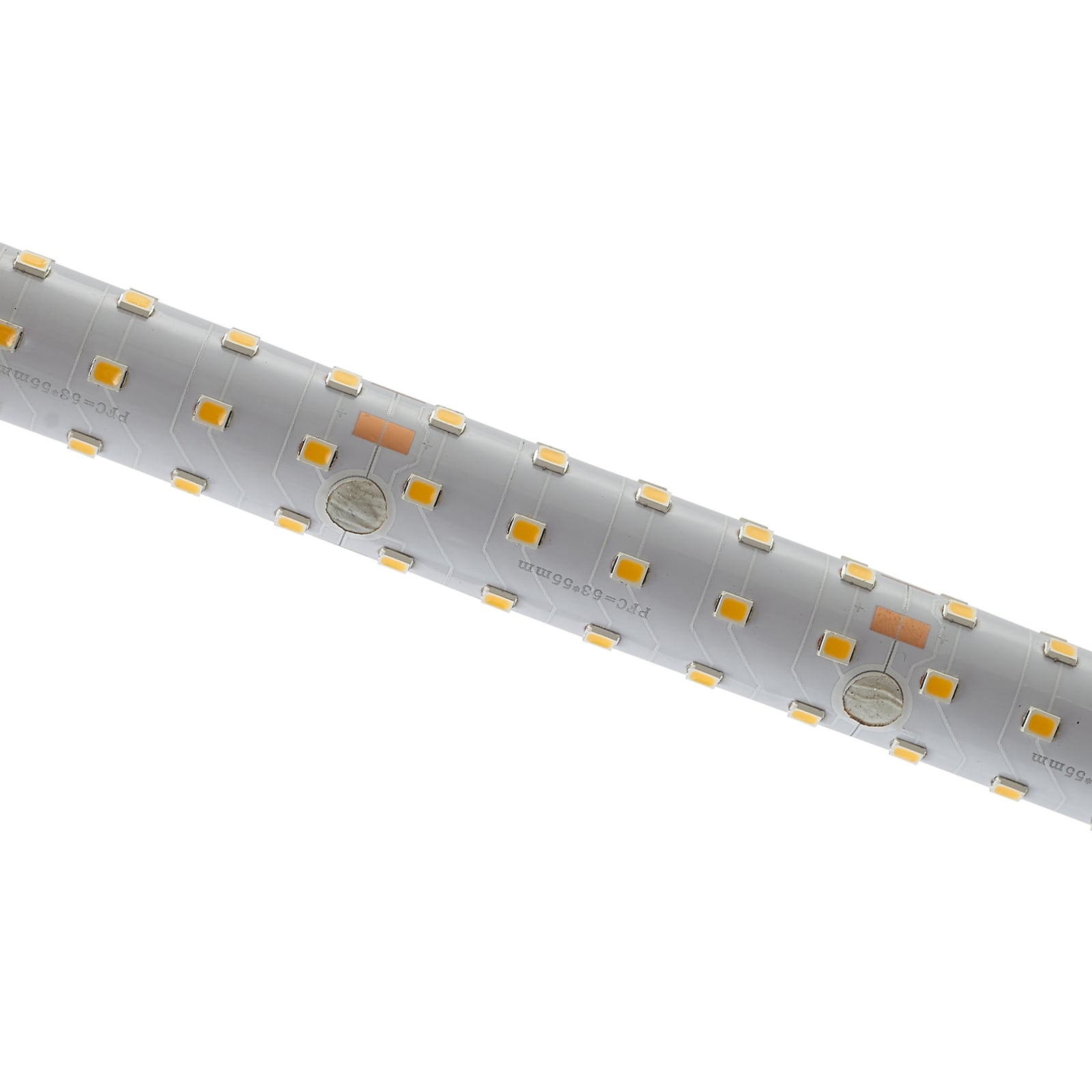 LED pendellampe Joran opalglass hvit/gull detalj opalglass