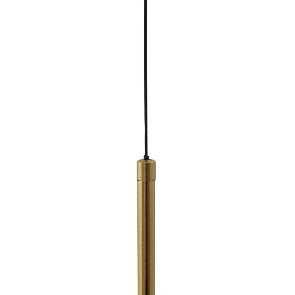 LED pendellampe Joran opalglass hvit/gull fra siden