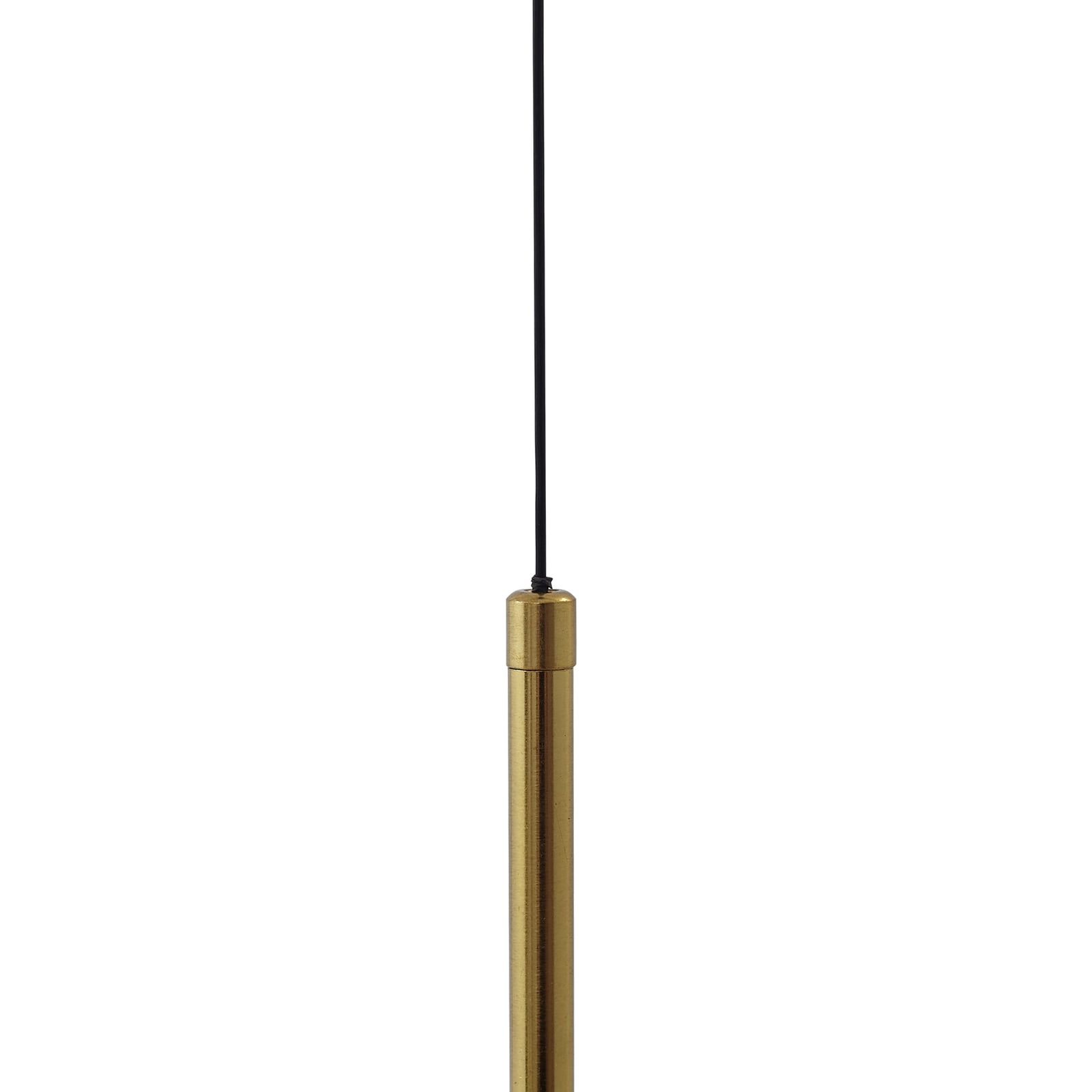 LED pendellampe Joran opalglass hvit/gull fra siden