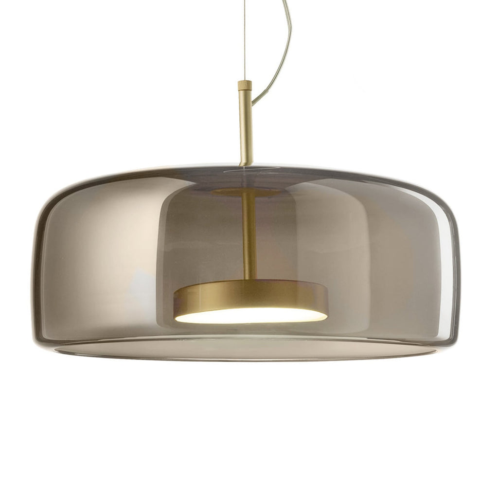 LED pendellampe Jube SP 1 G grå glass dimbar forfra