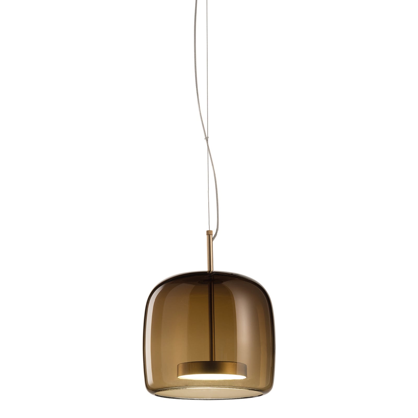 LED pendellampe Jube SP 1 P glass brun dimbar bakside