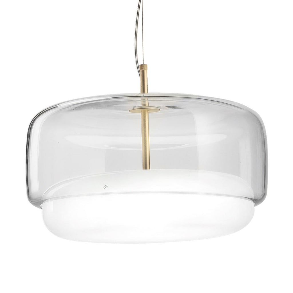 LED pendellampe Jube SP klar/hvit glass dimbar forfra