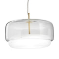 LED pendellampe Jube SP klar/hvit glass dimbar forfra