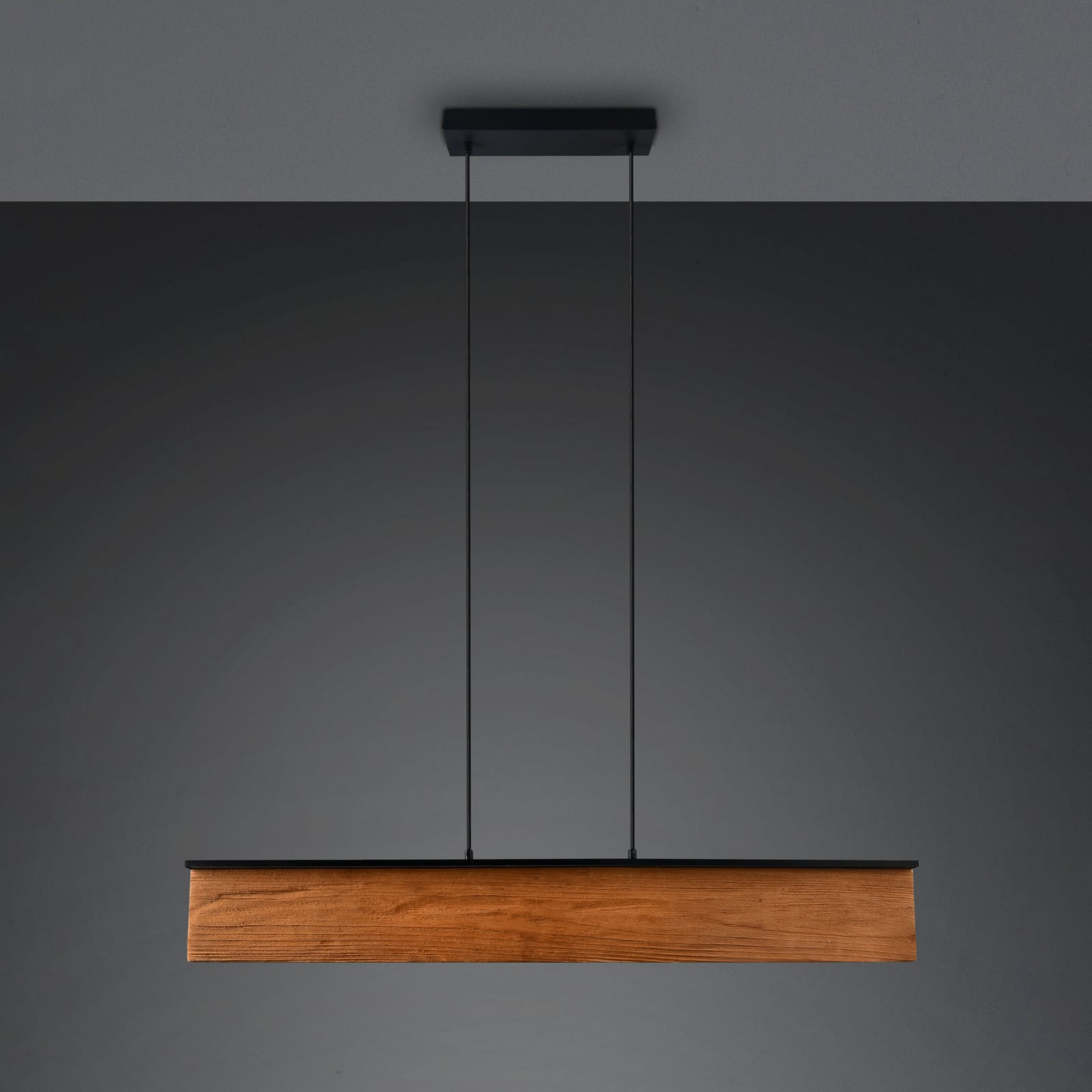 LED pendellampe Kalea trefarget 110 cm dimbar CCT touch trestruktur