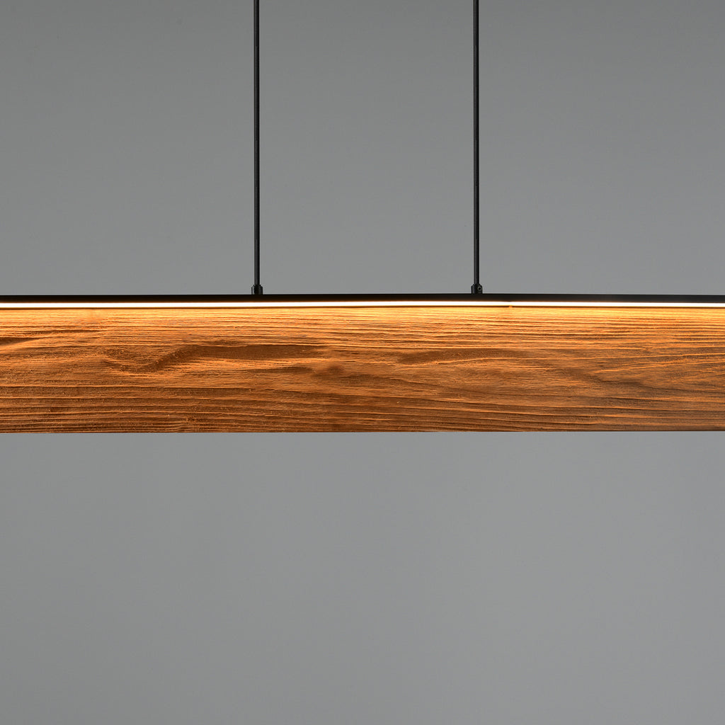 LED pendellampe Kalea trefarget 110 cm dimbar CCT touch metallramme