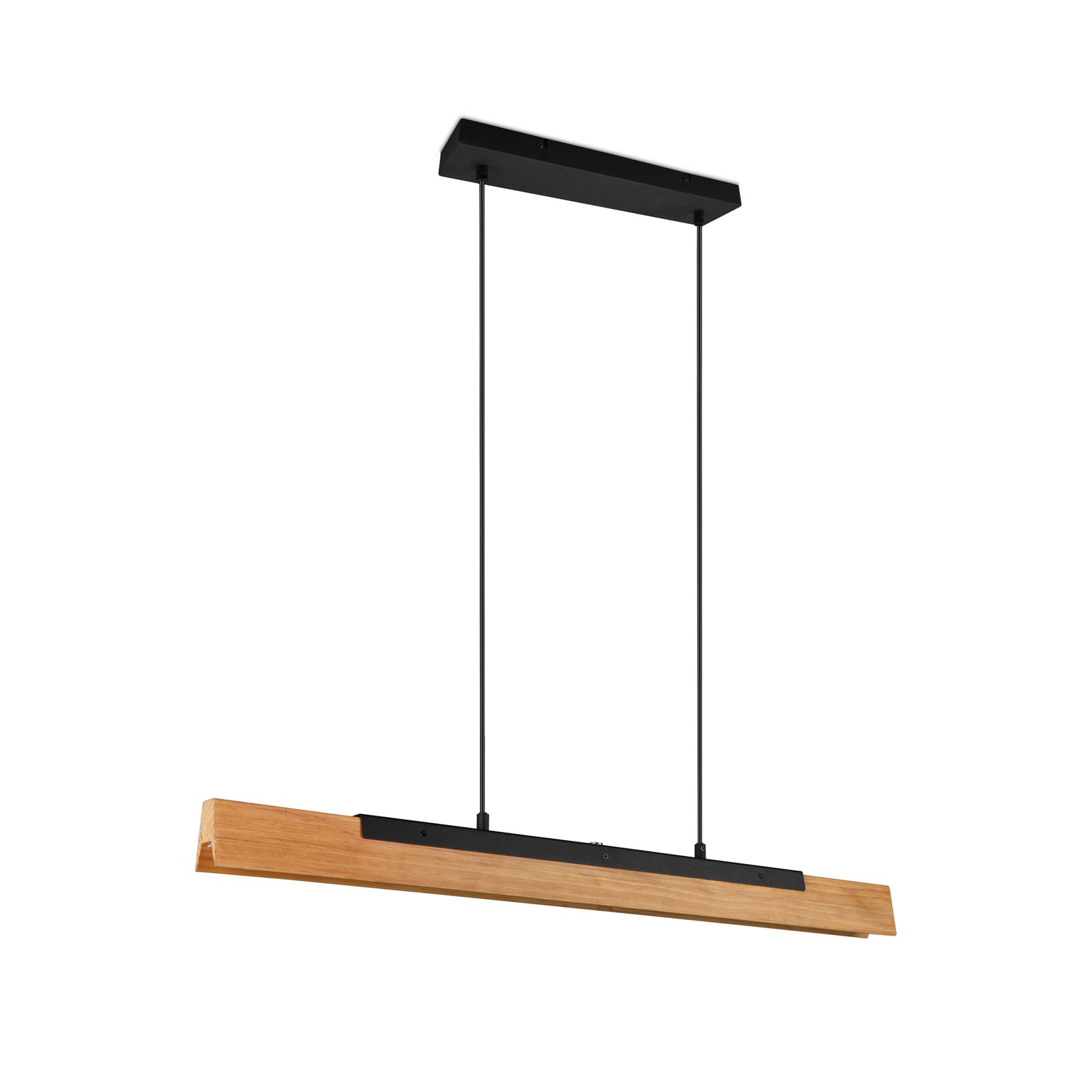 LED pendellampe Kerala tre med berøringsdimmer montert i rom