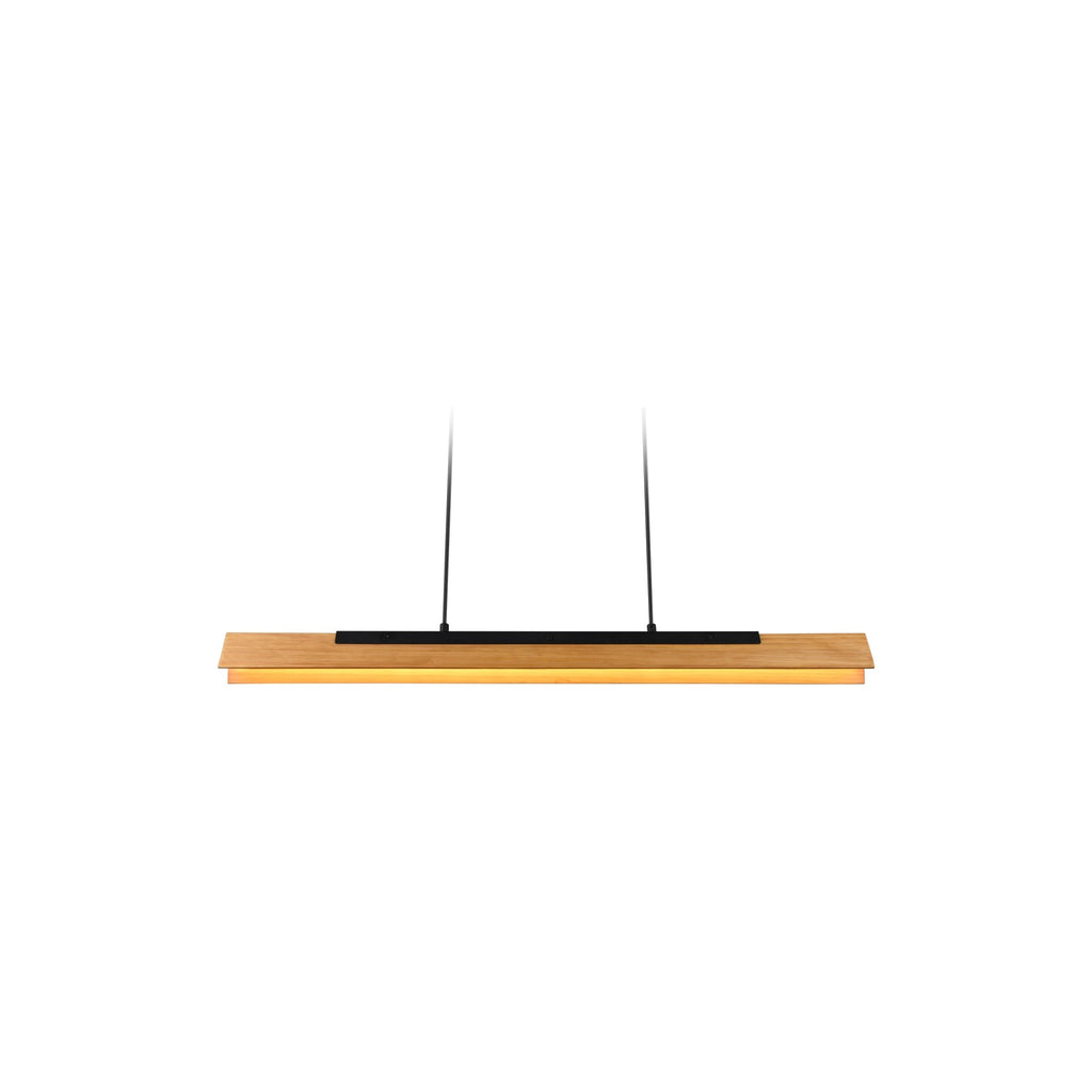 LED pendellampe Kerala tre med berøringsdimmer varm hvit belysning