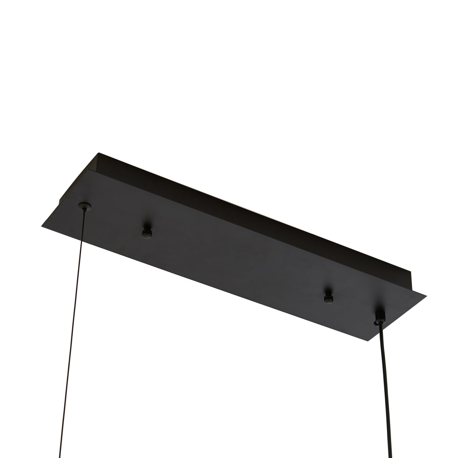 LED pendellampe Kisune svart/hvit 120 cm lyskilde
