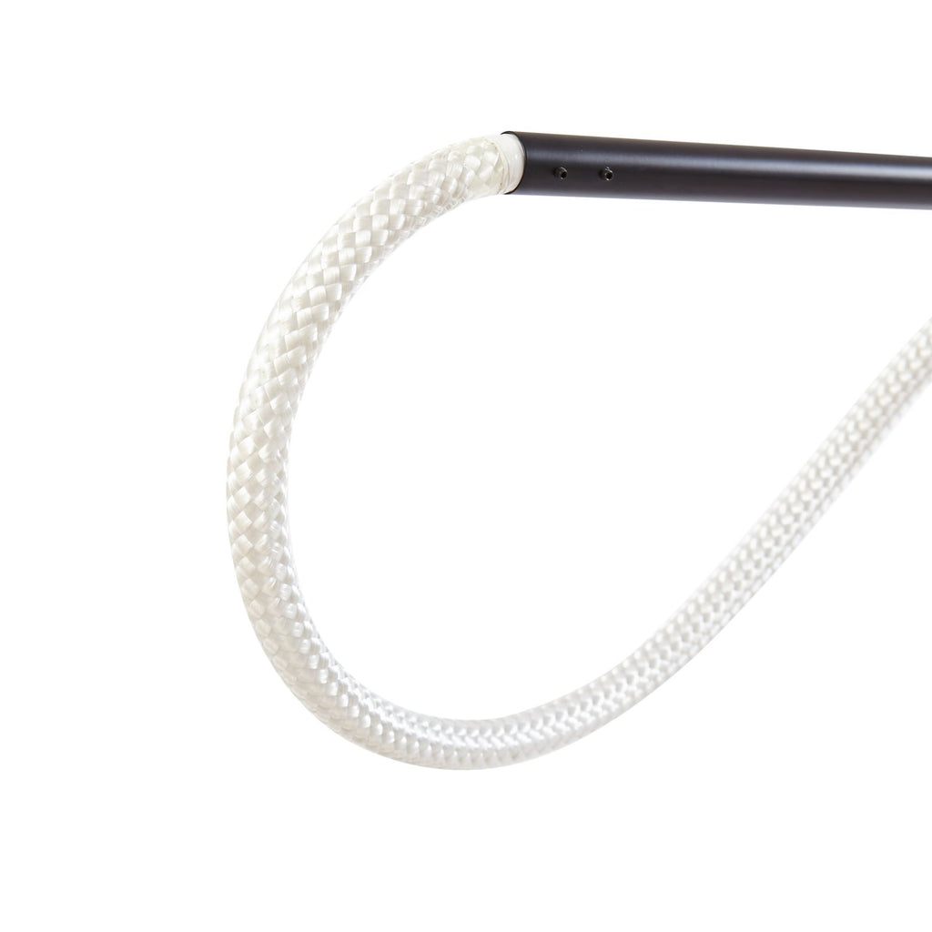 LED pendellampe Kisune svart/hvit 120 cm designdetalj