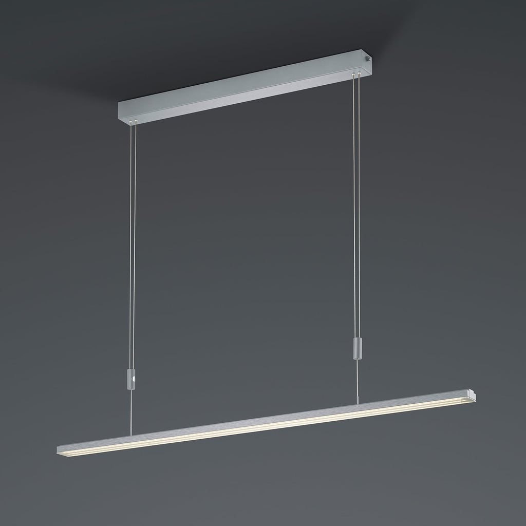 LED pendellampe L-lightLINE aluminium CCT dimbar Zigbee detalj