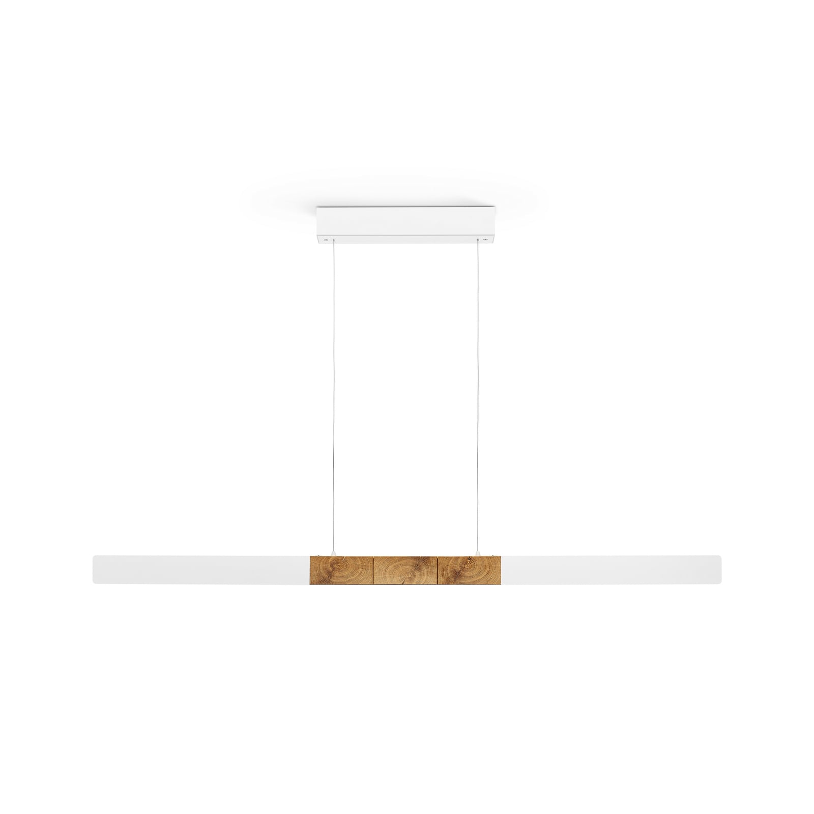 LED pendellampe Lana del bianco tre dimbar 130 cm forfra