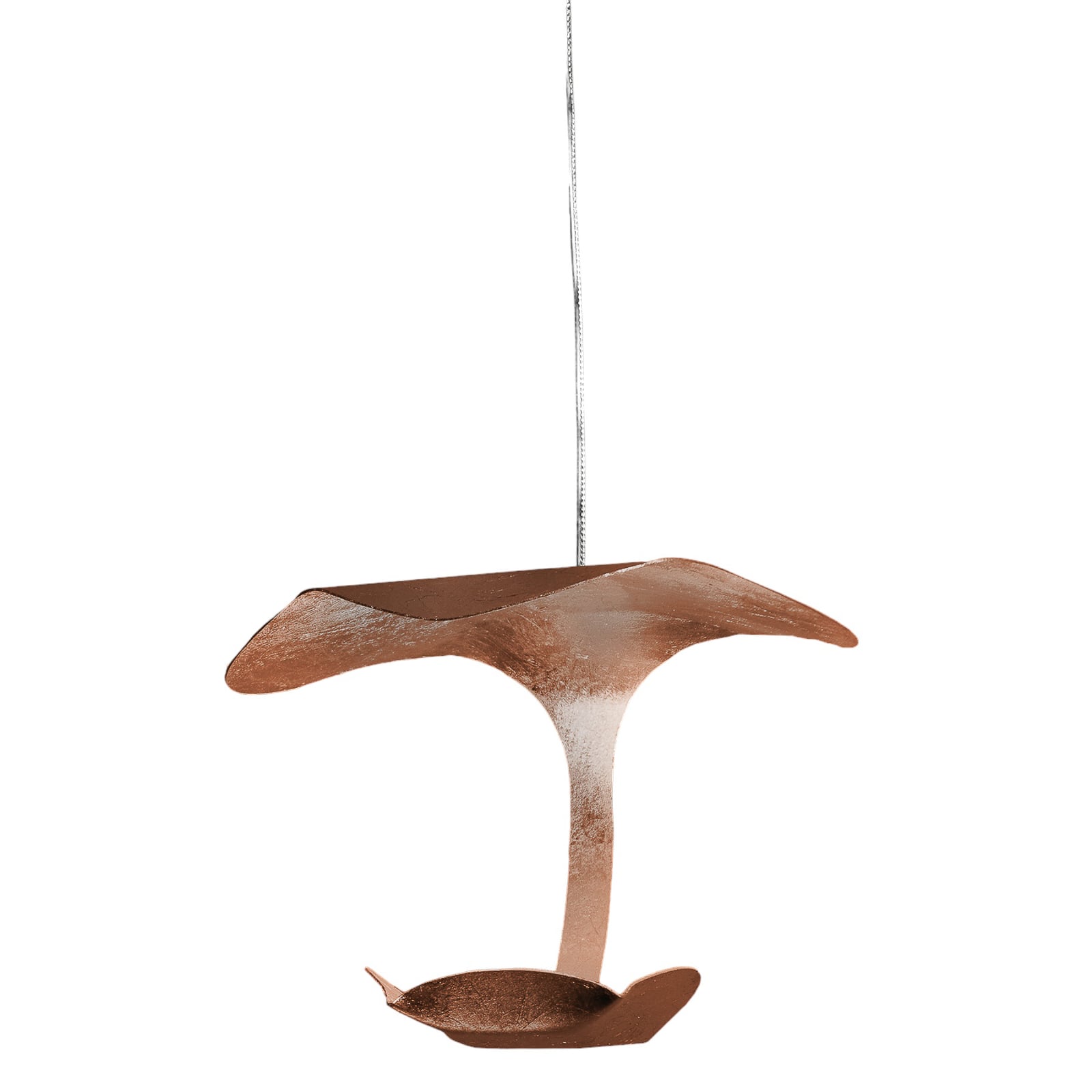 Detalj av LED pendellampe Le Gigine i kobberfinish
