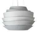 LED pendellampe Le Soleil hvit dimbar DALI Ø62 cm forfra