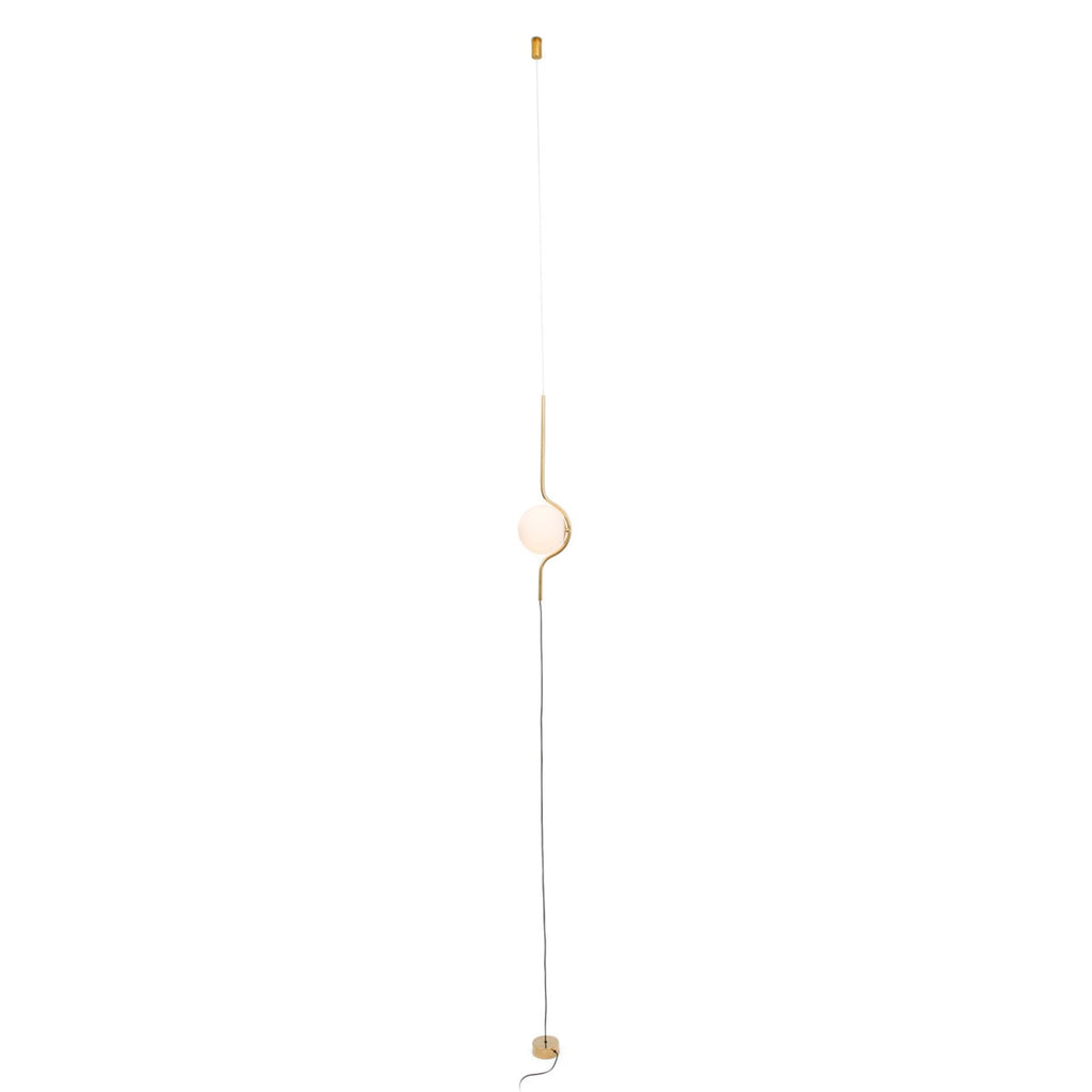 LED pendellampe Le Vita opalglass gull bakside