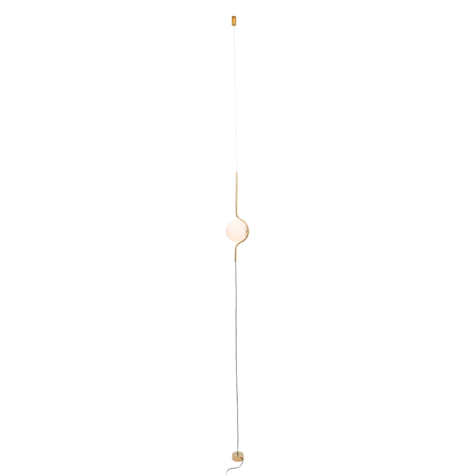 LED pendellampe Le Vita opalglass gull bakside