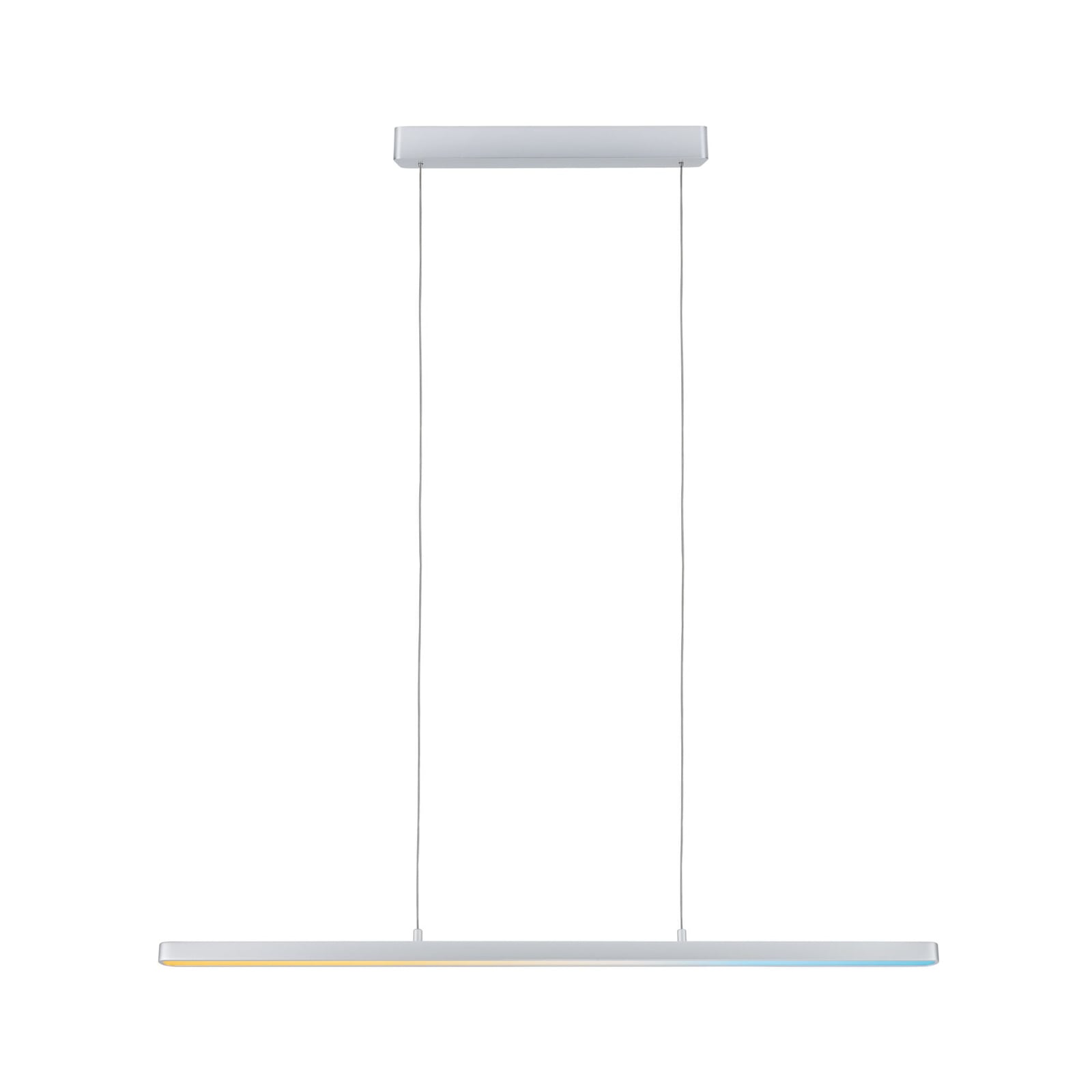 LED pendellampe Lento dimbar krom CCT Zigbee 100 cm bakside