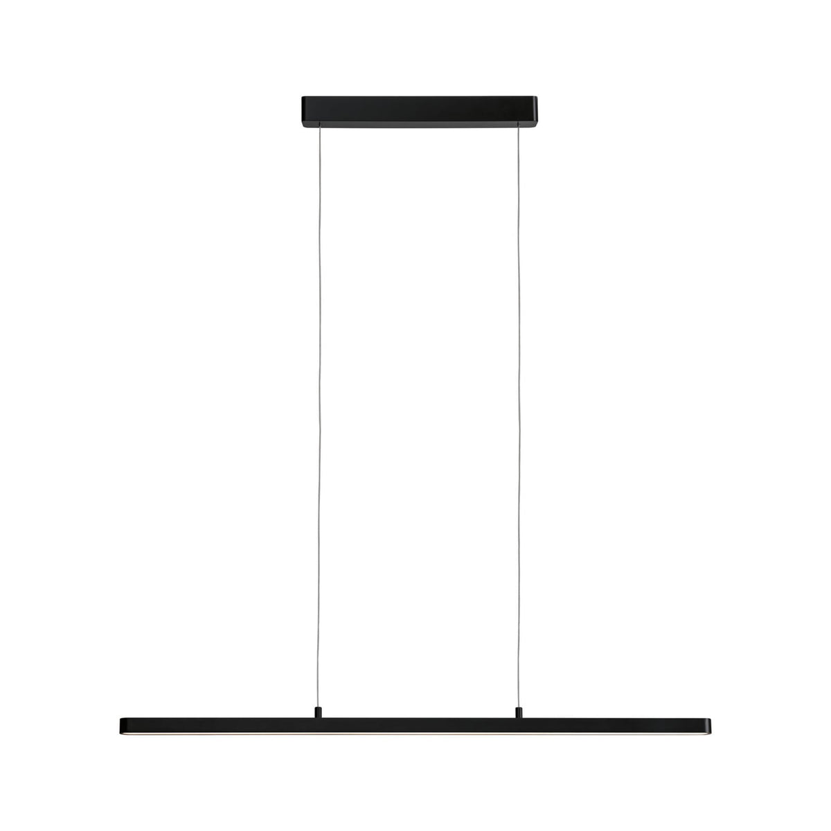 LED pendellampe Lento opp/ned CCT dimbar ZigBee svart bakside