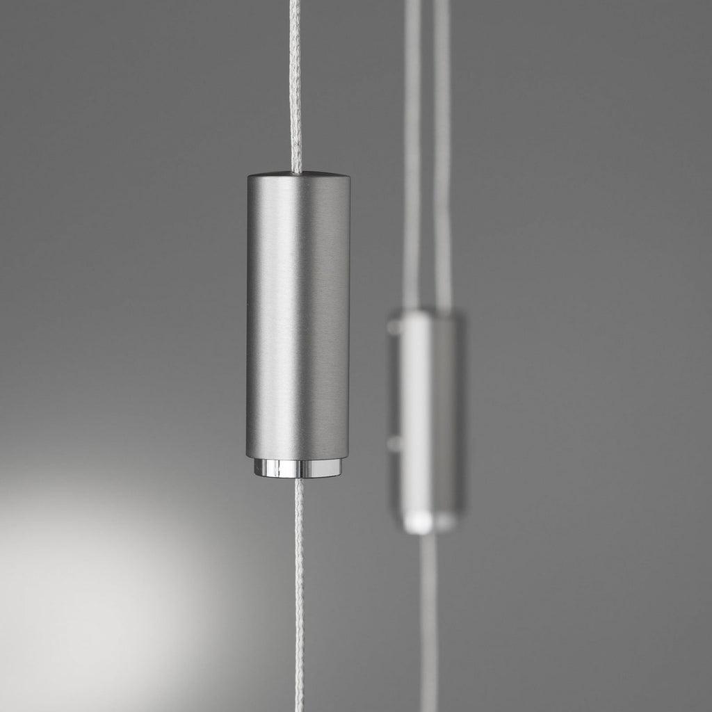 LED pendellampe Lian gull oksidert lyseffekt