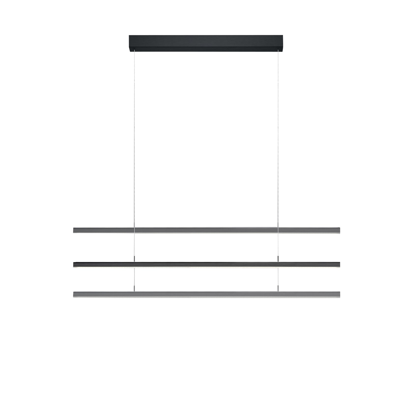 LED pendellampe Lightline V2 antrasitt dimbar detalj av sensorer
