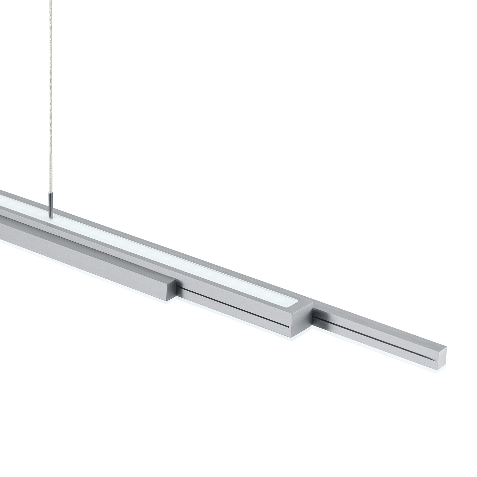 LED pendellampe Lightline V3 opp/ned dimbar aluminium montert i rom
