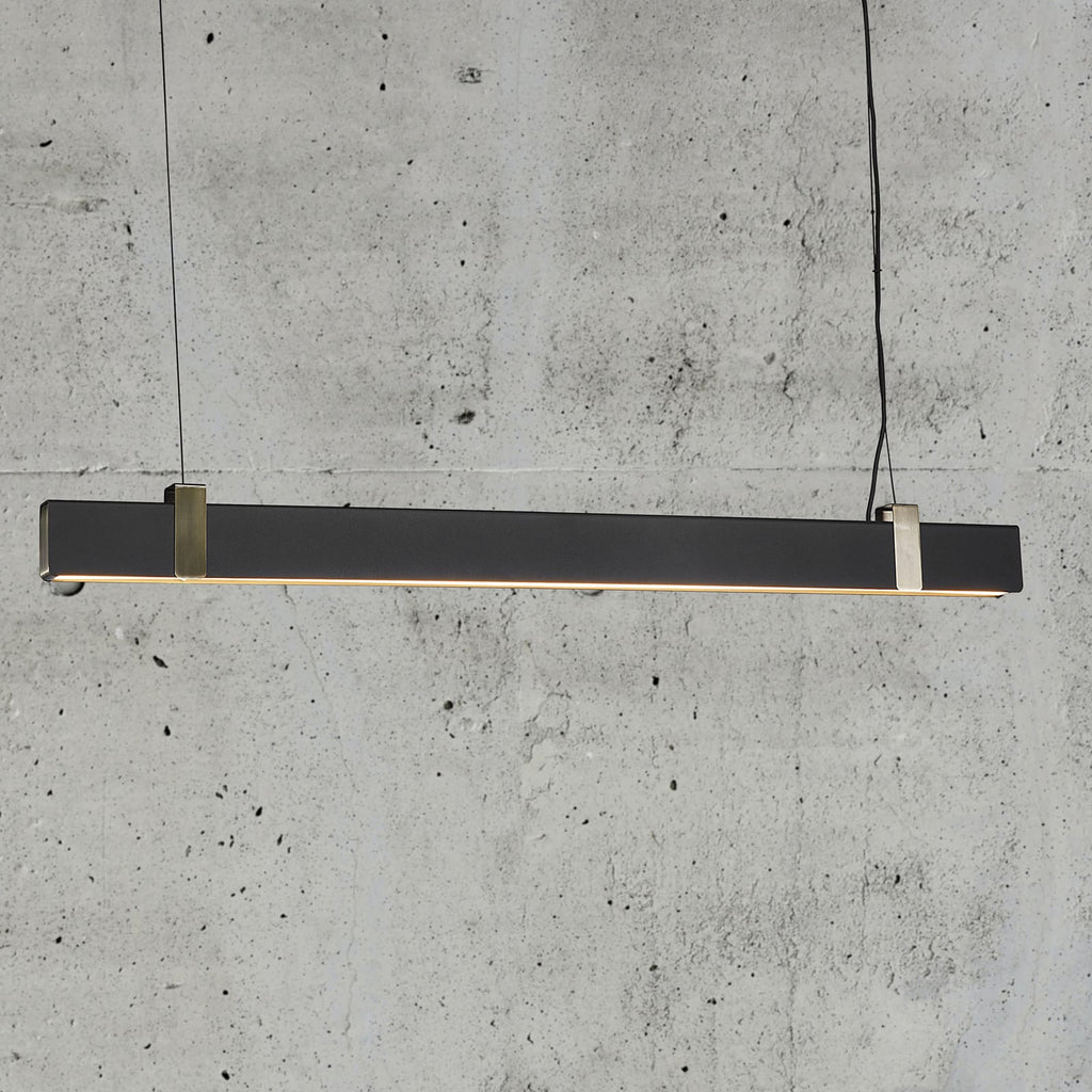 LED pendellampe Lilt svart dimbar 115 cm 27W forfra
