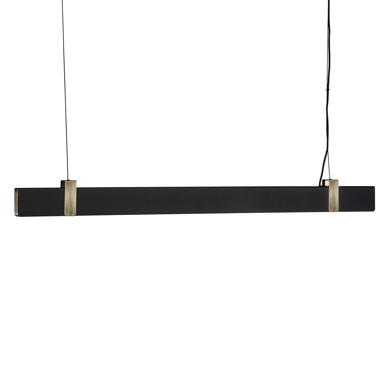 Bakside av LED pendellampe Lilt svart dimbar 115 cm 27W