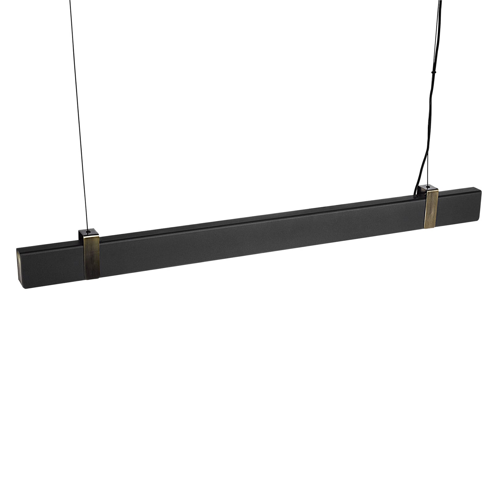 Detalj av LED pendellampe Lilt svart dimbar 115 cm 27W