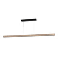 LED pendellampe Lineo furu grå 118 cm dimbar forfra
