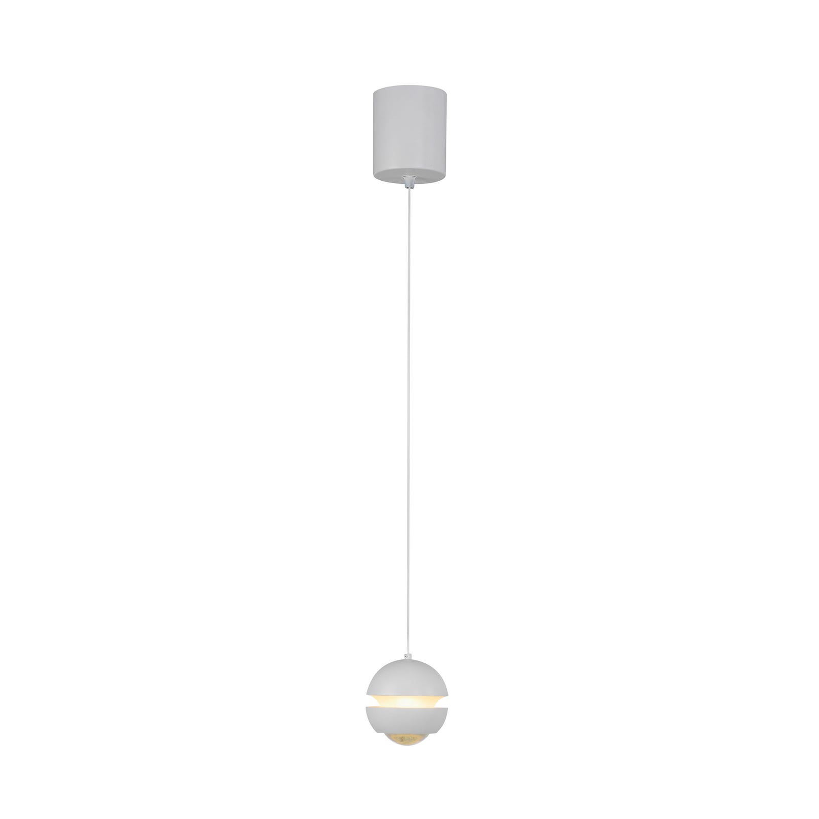 LED pendellampe Lini kuleformet hvit Ø10 cm 3000K nærbilde