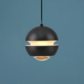 LED pendellampe Lini kuleformet svart Ø10 cm 3000K forfra