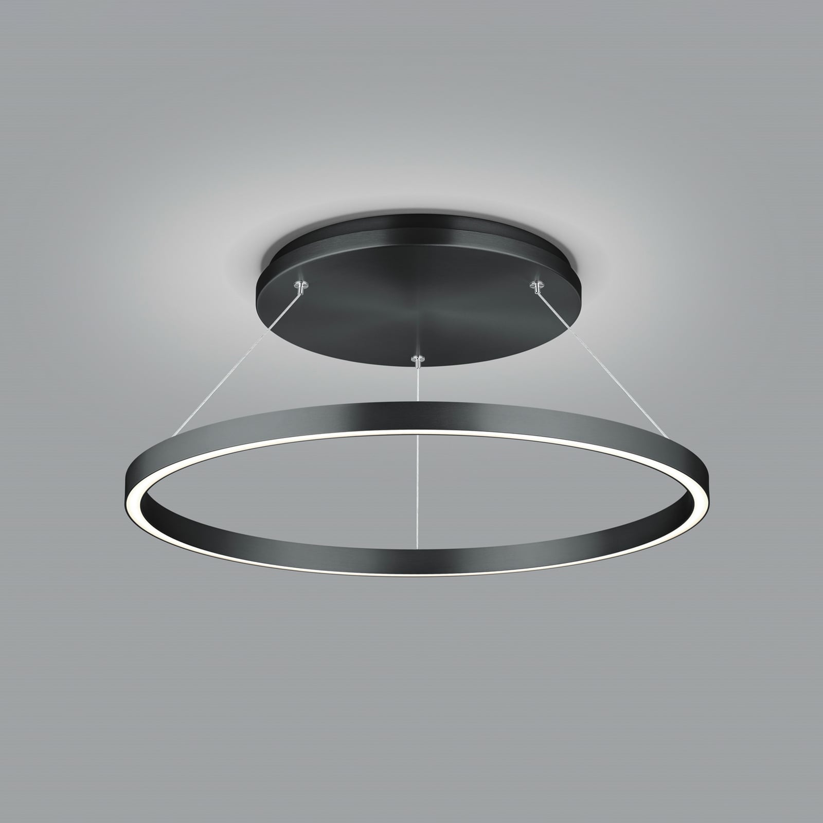 LED pendellampe Lisa-D ringformet dimbar med fjernkontroll Ø60 cm detalj